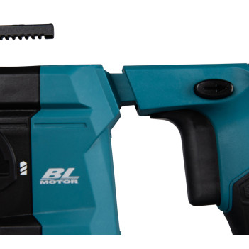 Akku-Bohr- und Spitzhammer XGT 40Vmax 2,1J + 2 Akkus 2,5Ah und Ladegerät HR010GD201 Makita
