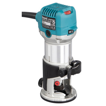 Elektrische Einhandfräse / Kantenfräse 710W 6/8mm RT0702CJ Makita