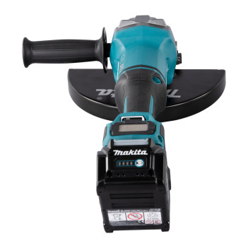 Akku-Winkelschleifer XGT 40Vmax 230mm + 2 Akkus 5Ah und Ladegerät GA038GT201 Makita