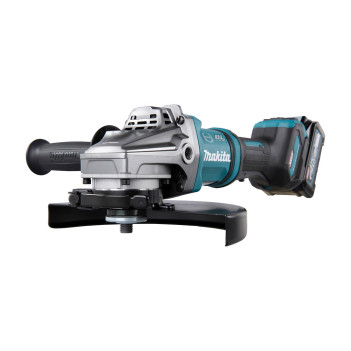 Akku-Winkelschleifer XGT 40Vmax 230mm + 2 Akkus 5Ah und Ladegerät GA038GT201 Makita