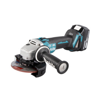 Meuleuse angulaire LXT 18V 125mm + 2 accus 5Ah et chargeur DGA506RTJ Makita