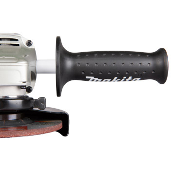 Akku-Winkelschleifer LXT 18V 125mm + 2 Akkus 5Ah und Ladegerät DGA506RTJ Makita