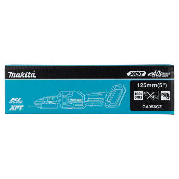 Meuleuse angulaire à tête plate XGT 40Vmax 125mm GA056GZ Makita