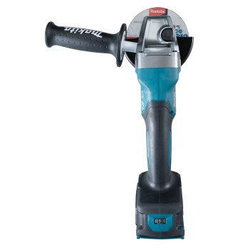 Akku Winkelschleifer XGT 40Vmax 115mm + 2 Akkus 4Ah und Ladegerät GA028GM201 Makita