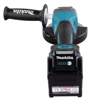 Akku-Winkelschleifer XGT 40Vmax 125mm + 2 Akkus 4Ah und Ladegerät GA029GM201 Makita