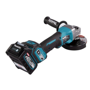 Akku-Winkelschleifer XGT 40Vmax 125mm + 2 Akkus 4Ah und Ladegerät GA029GM201 Makita
