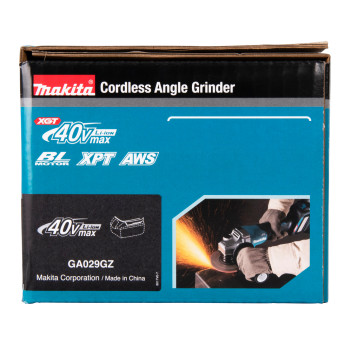 Meuleuse angulaire XGT 40Vmax 125mm GA029GZ Makita
