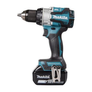 Perceuse-frappeuse LXT 18V + 2 accus 5Ah et chargeur DHP489RTJ Makita