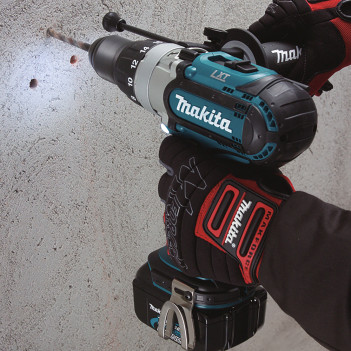 Perceuse-frappeuse LXT 18V + 2 accus 5Ah et chargeur DHP451RTJ Makita