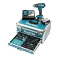 SET Akku-Schlagbohrschrauber mit Zubehör LXT 18V + 2 Akkus und Ladegerät DHP482RFX9 Makita
