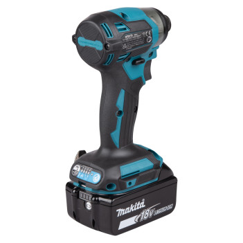 Akku-Schlagschrauber LXT 18V + 2 Akkus 5Ah und Ladegerät DTD173RTJ Makita