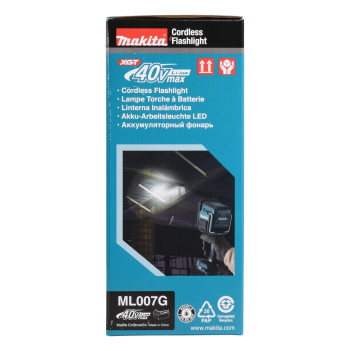 LED lampe torche XGT 40Vmax ML007G Makita