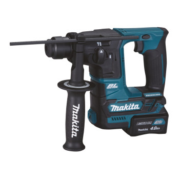 Akku-Bohrhammer CXT 12Vmax 1,1J + 2 Akkus 4Ah und Ladegerät HR166DSMJ Makita