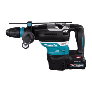 Akku Bohr- und Spitzhammer XGT 40Vmax 8,0J + 2 Akkus 4Ah und Ladegerät HR005GU201 Makita