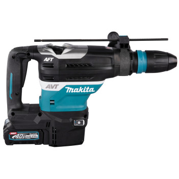 Akku Bohr- und Spitzhammer XGT 40Vmax 8,0J + 2 Akkus 4Ah und Ladegerät HR005GU201 Makita