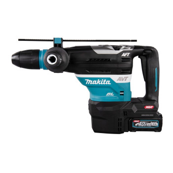 Akku Bohr- und Spitzhammer XGT 40Vmax 8,0J + 2 Akkus 4Ah und Ladegerät HR005GU201 Makita