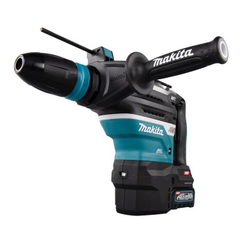 Akku Bohr- und Spitzhammer XGT 40Vmax 8,0J + 2 Akkus 4Ah und Ladegerät HR005GU201 Makita