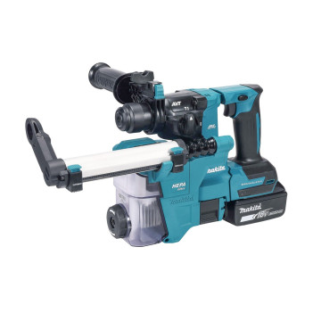 Akku-Bohrhammer LXT 2 Funktionen 18V 1,7J + 2 Akkus 5Ah und Ladegerät DHR183RTWJ Makita