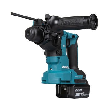 Akku-Bohrhammer LXT 2 Funktionen 18V 1,7J + 2 Akkus 5Ah und Ladegerät DHR183RTWJ Makita