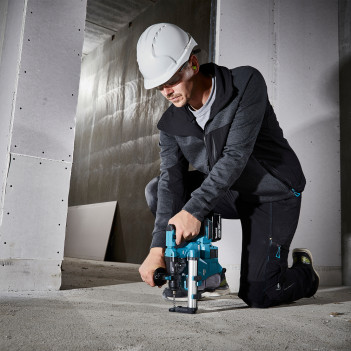 Akku-Bohrhammer LXT 2 Funktionen 18V 1,7J + 2 Akkus 5Ah und Ladegerät DHR183RTWJ Makita