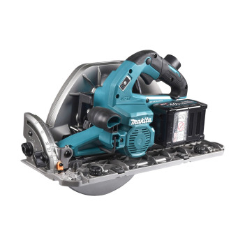 Scie circulaire XGT 40Vmax 270mm + 2 accus 5Ah et chargeur HS011GT201 Makita