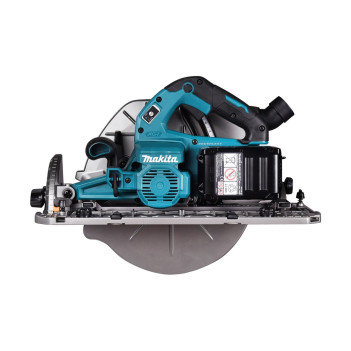 Scie circulaire XGT 40Vmax 270mm + 2 accus 5Ah et chargeur HS011GT201 Makita
