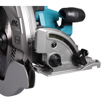 Scie circulaire XGT 40Vmax 270mm + 2 accus 5Ah et chargeur HS011GT201 Makita