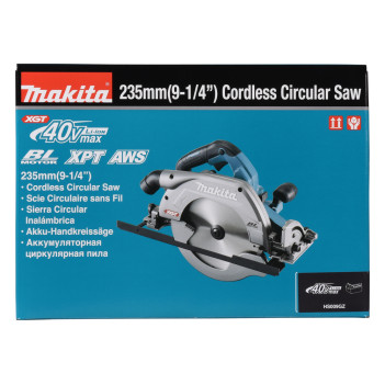 Scie circulaire XGT 40Vmax 235mm HS009GZ Makita