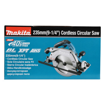 Scie circulaire XGT 40Vmax 235mm HS009GZ Makita