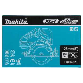 Scie circulaire 125mm XGT 40Vmax HS014GZ Makita