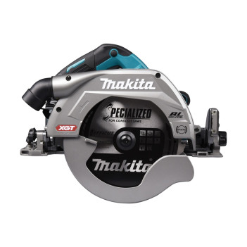Scie circulaire XGT 40Vmax 235mm + 2 accus 5Ah et chargeur HS009GT201 Makita