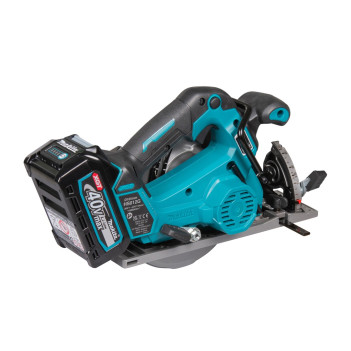 Scie circulaire XGT 40Vmax 165mm + 2 accus 2,5Ah et chargeur HS012GD201 Makita