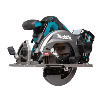Scie circulaire XGT 40Vmax 165mm + 2 accus 2,5Ah et chargeur HS012GD201 Makita