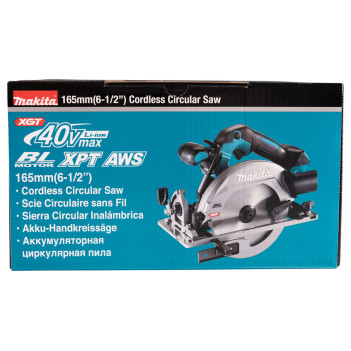 Akku-Handkreissäge XGT 40Vmax 165mm HS012GZ Makita