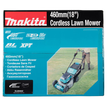Akku-Rasenmäher LXT mit Radantrieb 46 cm 2x18V 46cm DLM465Z Makita