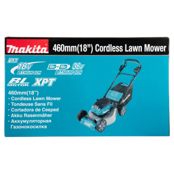 Akku-Rasenmäher LXT mit Radantrieb 46 cm 2x18V 46cm DLM465Z Makita