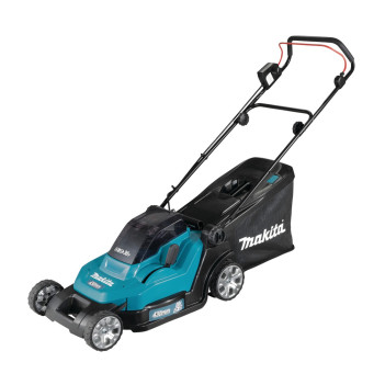 Akku-Rasenmäher LXT 2x18V 43cm + 2 Akkus 5Ah und Ladegerät DLM432PT2 Makita