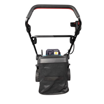 Akku-Rasenmäher LXT 2x18V 43cm + 2 Akkus 5Ah und Ladegerät DLM432PT2 Makita