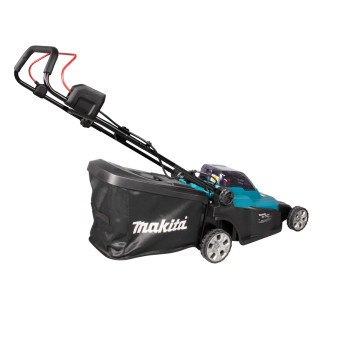 Tondeuse LXT 2x18V 43cm + 2 accus 5Ah et chargeur DLM432PT2 Makita
