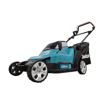 Akku-Rasenmäher LXT 2x18V 43cm + 2 Akkus 5Ah und Ladegerät DLM432PT2 Makita