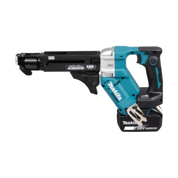 Akku-Magazinschrauber LXT 18V 55mm + 2 Akkus 5Ah und Ladegerät DFR551RTJ Makita
