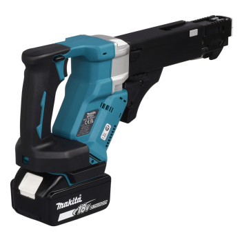 Akku-Magazinschrauber LXT 18V 55mm + 2 Akkus 5Ah und Ladegerät DFR551RTJ Makita