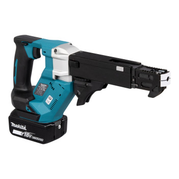 Akku-Magazinschrauber LXT 18V 55mm + 2 Akkus 5Ah und Ladegerät DFR551RTJ Makita