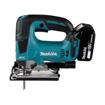 Scie sauteuse orbitale LXT 18V + 2 accus 5Ah et chargeur DJV182RTJ Makita