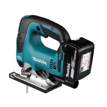 Scie sauteuse orbitale LXT 18V + 2 accus 5Ah et chargeur DJV182RTJ Makita