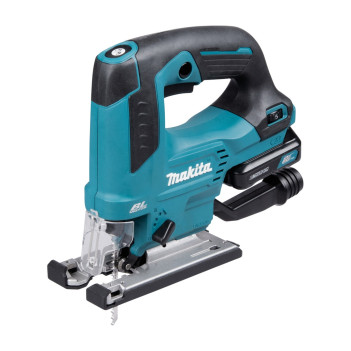 Scie sauteuse orbitale CXT 12Vmax 90mm + 2 accus 4Ah et chargeur JV103DSMJ Makita