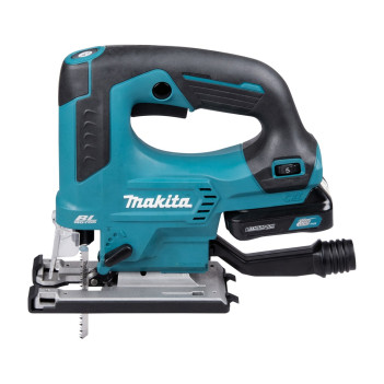 Scie sauteuse orbitale CXT 12Vmax 90mm + 2 accus 4Ah et chargeur JV103DSMJ Makita