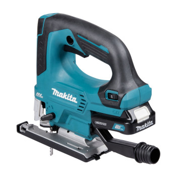 Scie sauteuse orbitale CXT 12Vmax 90mm + 2 accus 4Ah et chargeur JV103DSMJ Makita