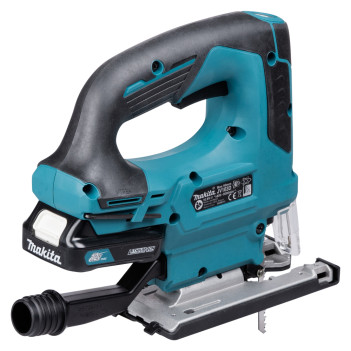 Scie sauteuse orbitale CXT 12Vmax 90mm + 2 accus 4Ah et chargeur JV103DSMJ Makita