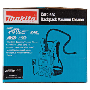 Akku-Rucksackstaubsauger XGT 40Vmax VC012GZ01 Makita